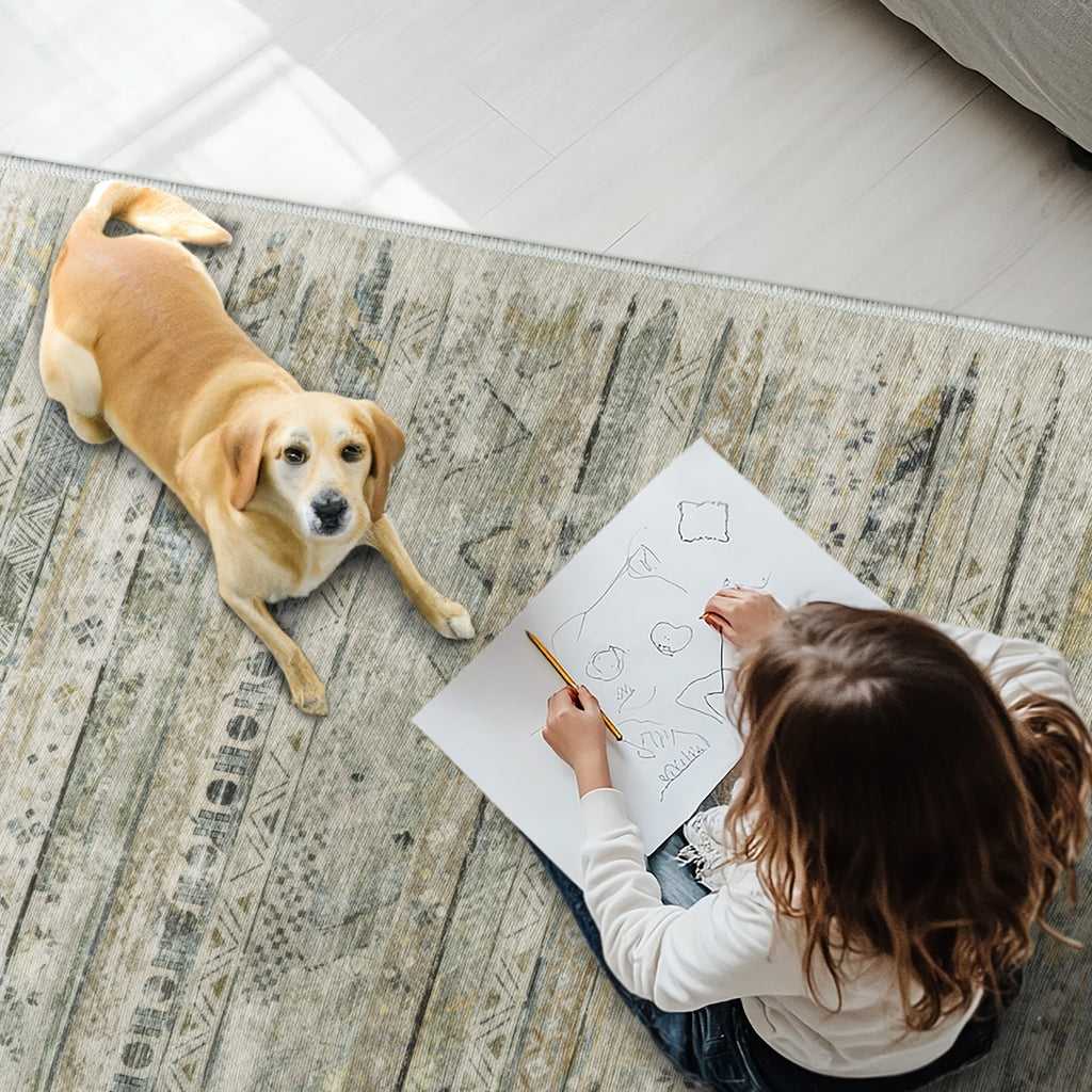 Are Machine Washable Rugs Safe for Kids and Pets?