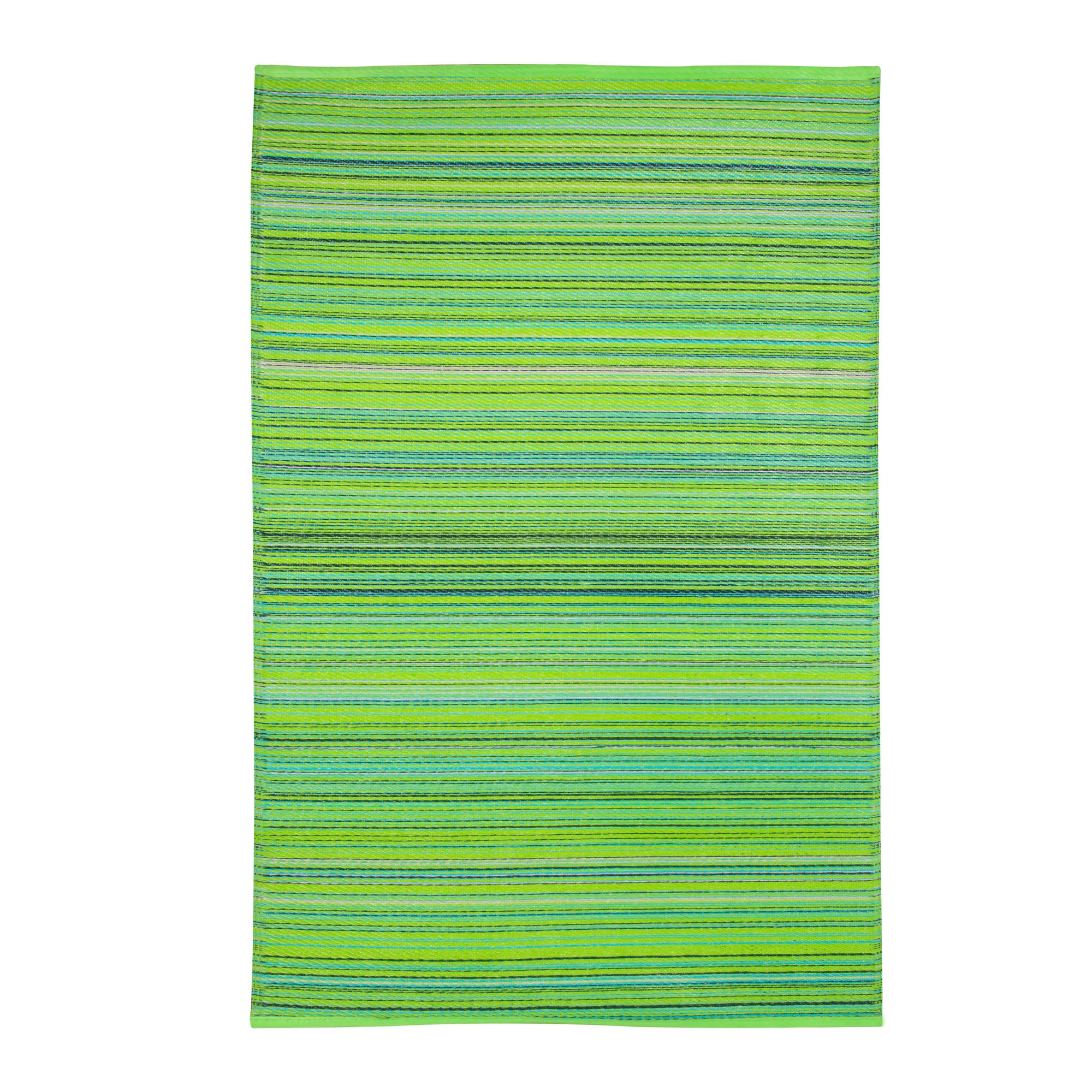 Weaver Multi Green Outdoor Rug